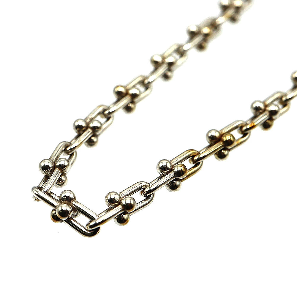 Tiffany Co Bubble Diamond Necklace Sterling Silver